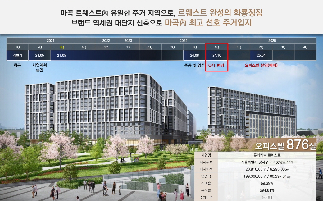 마곡 롯데캐슬 르웨스트